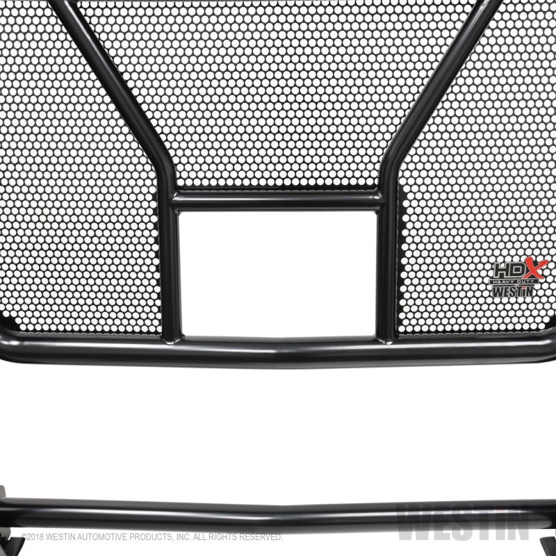 Westin 17-19 Ford F-250/350 w/ Front Camera HDX Grille Guard - Black Westin