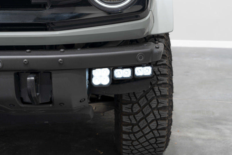 Diode Dynamics 21-Up Ford Bronco Stage Series Fog Pocket Kit - Yellow Max-Fog Lights-Diode Dynamics-691025930832-