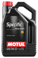 Load image into Gallery viewer, Motul 5L Specific 508 0W20 Oil - Acea A1/B1 / VW 508.00/509.00 / Porsche C20 Motul