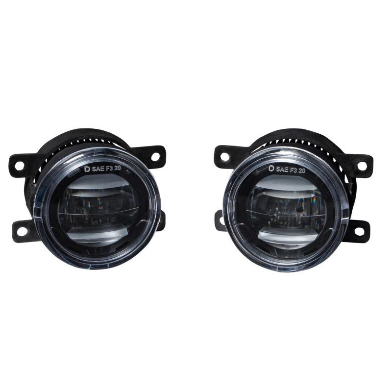 Diode Dynamics Elite Series Type A Fog Lamps - Yellow (Pair)-Fog Lights-Diode Dynamics-195995127235-