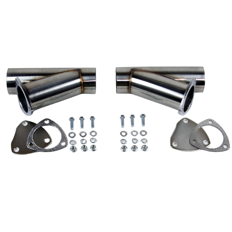 Granatelli 2.5in Stainless Steel Manual Dual Exhaust Cutout Granatelli Motor Sports