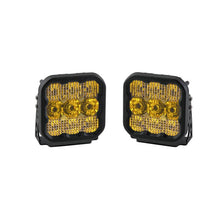 Load image into Gallery viewer, Diode Dynamics SS5 LED Pod Pro - Yellow Combo (Pair)-Light Accessories and Wiring-Diode Dynamics-691025935080-