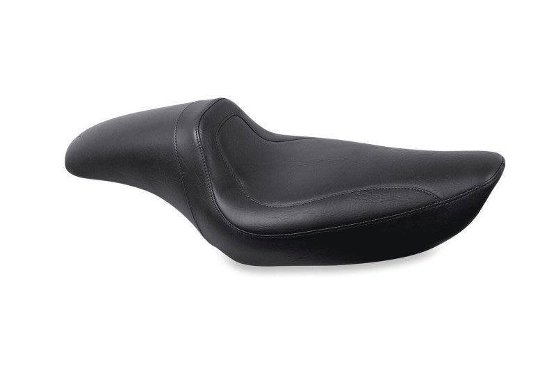 Mustang 06-17 Harley Dyna Fastback 1PC Seat - Black Mustang Motorcycle