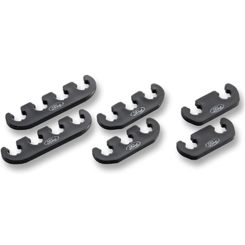 Ford Racing Wire Dividers 4 to 3 to 2 - Black w/ White Ford Logo - Ford Racing FRP302-641