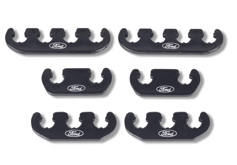 Ford Racing Wire Dividers 4 to 3 to 2 - Black w/ White Ford Logo - Ford Racing FRP302-641