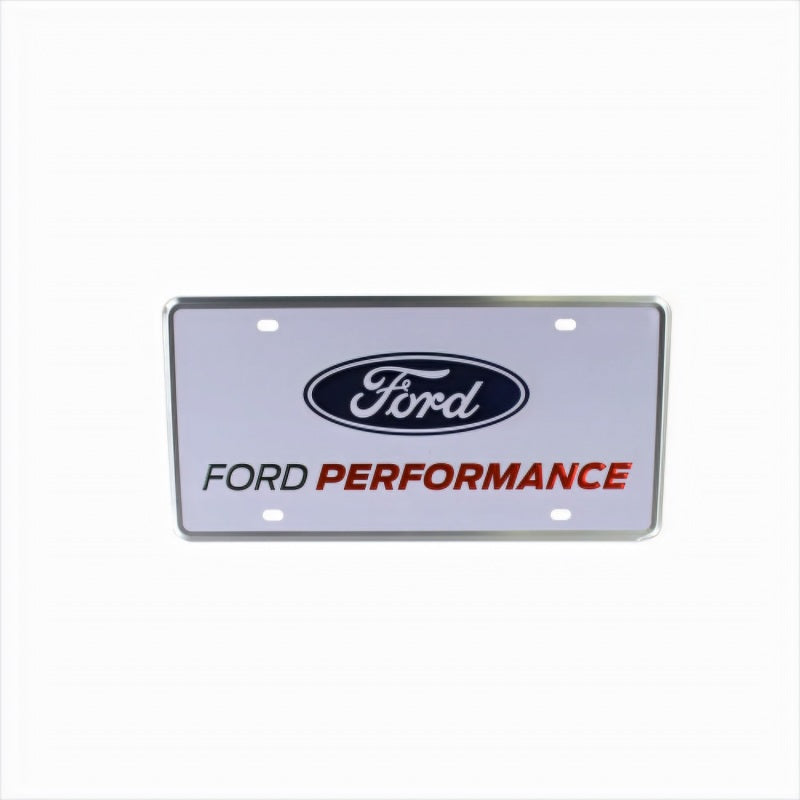 Ford Racing Ford Performance License Plate - Single - Ford Racing FRPM-1828-FPONE