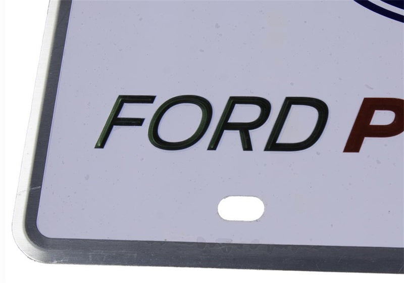 Ford Racing Ford Performance License Plate - Single - Ford Racing FRPM-1828-FPONE