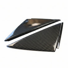 Load image into Gallery viewer, German Rush door triangles in carbon fiber installed on a 2007-2015 Audi R8, image 1