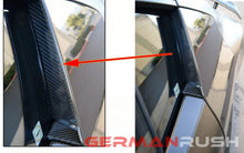 Load image into Gallery viewer, German Rush blade door trim in carbon fiber detail on a 2007-2013 Audi R8, image 2