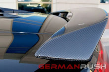 Load image into Gallery viewer, German Rush rear wing in carbon fiber angle on a 2009-2015 Audi R8 Spyder, image 3