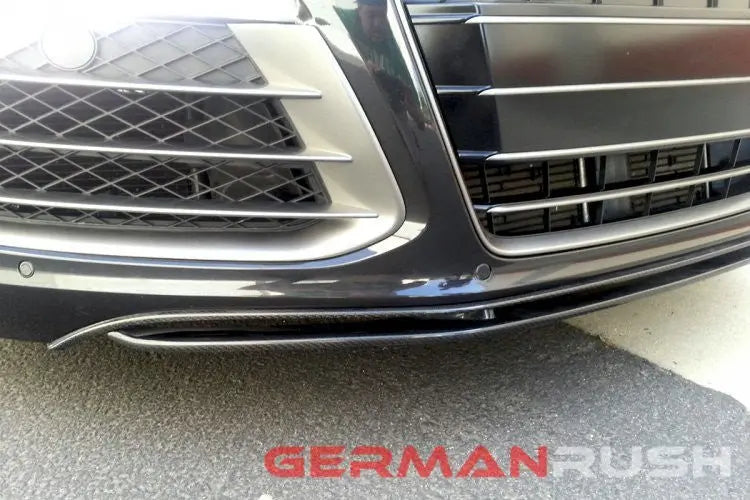 German Rush GT Style Carbon Fiber Front Splitter for 2007-2015 Audi R8 - German Rush GR8CFGRFSGT0715
