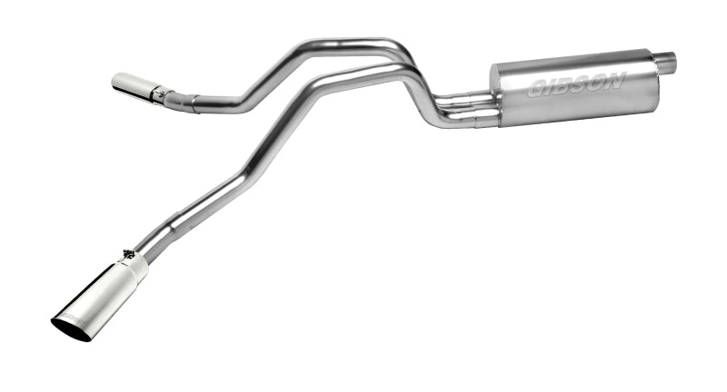 Gibson 10-13 Chevrolet Silverado 1500 LS 4.8L 2.25in Cat-Back Dual Extreme Exhaust - Stainless Gibson GIB65637