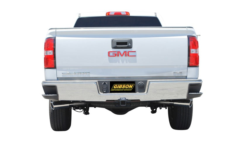 Gibson 2017 GMC Sierra 1500 Base 5.3L 3in/2.25in Cat-Back Dual Extreme Exhaust - Stainless Gibson GIB65658