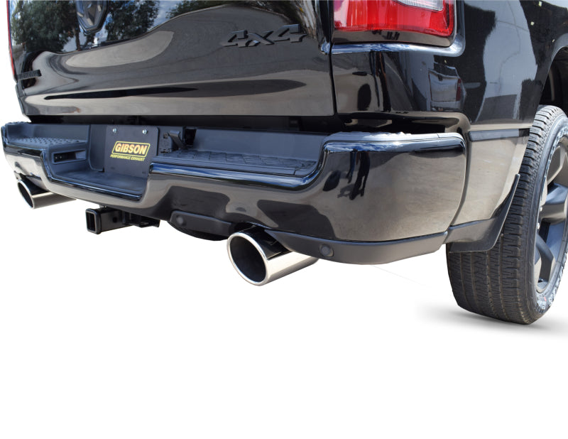 Gibson 2019 Ram 1500 Big Horn 5.7L 2.5in Cat-Back Dual Split Exhaust - Stainless Gibson GIB66570