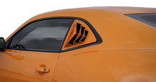 Load image into Gallery viewer, 2010-15 Chevrolet Camaro Quarter Louvers - GlassSkinz CAM5BAKKDRAFT-QTR-RAWGB