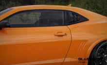 Load image into Gallery viewer, 2010-15 Chevrolet Camaro Quarter Louvers - GlassSkinz CAM5BAKKDRAFT-QTR-RAWGB