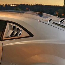 Load image into Gallery viewer, 2010-15 Chevrolet Camaro Quarter Louvers - GlassSkinz CAM5BAKKDRAFT-QTR-RAWGB