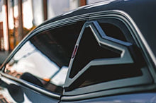 Load image into Gallery viewer, 2008-2023 Dodge Challenger Torch Quarter Louvers - GlassSkinz TORCH-QTR-RAWGB