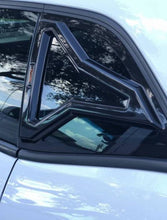 Load image into Gallery viewer, 2008-2023 Dodge Challenger Torch Quarter Louvers - GlassSkinz TORCH-QTR-RAWGB