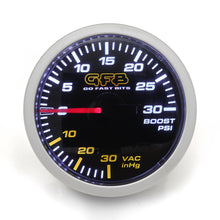 Load image into Gallery viewer, GFB 52mm Boost Gauge 30psi - Go Fast Bits GFB3730