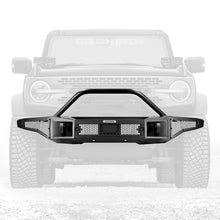 Load image into Gallery viewer, Go Rhino 21-24 Ford Bronco (2 and 4 Door) Rockline Full Width Bumper w/ Overrider Bar - Go Rhino GOR331401T