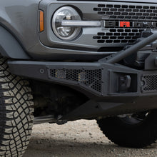 Load image into Gallery viewer, Go Rhino 21-24 Ford Bronco (2 and 4 Door) Rockline Full Width Bumper w/ Overrider Bar - Go Rhino GOR331401T