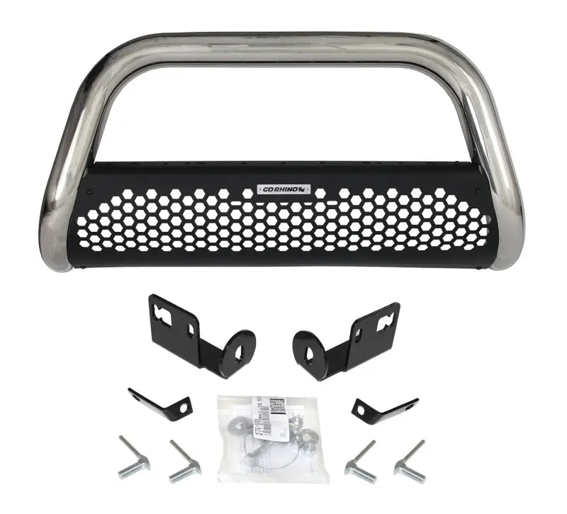Go Rhino 15-20 Chevy Colorado RHINO! Charger 2 RC2 Complete Kit w/Front Guard + Brkts - Go Rhino GOR55214PS