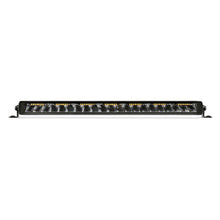 Load image into Gallery viewer, Go Rhino Xplor Blackout Combo Series Sgl Row LED Light Bar w/Amber (Side/Track Mount) 20.5in. - Blk - Go Rhino GOR751052012CS