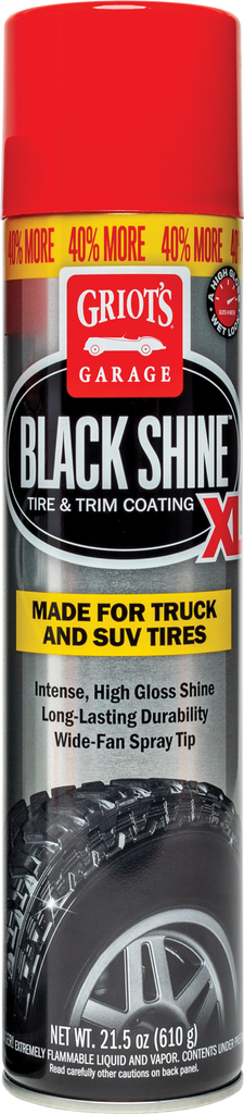 Griots Garage Black Shine Tire and Trim Coating XL - 21.5oz (Aerosol) - Griots Garage GRG10850