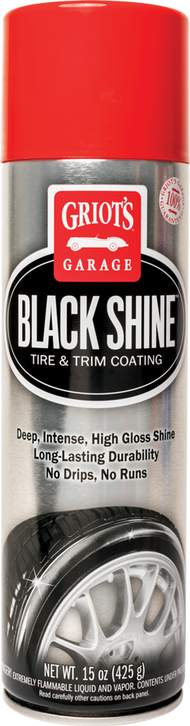 Griots Garage Black Shine Tire and Trim Coating - 15oz (Aerosol) - Griots Garage GRG10938