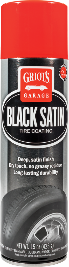 Griots Garage Black Satin Tire Coating - 15oz (Aerosol) - Griots Garage GRG10951