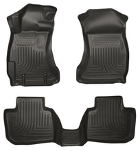 Load image into Gallery viewer, Husky Liners 10-12 Subaru Legacy/Outback WeatherBeater Combo Black Floor Liners-Husky Liners-HSL98841