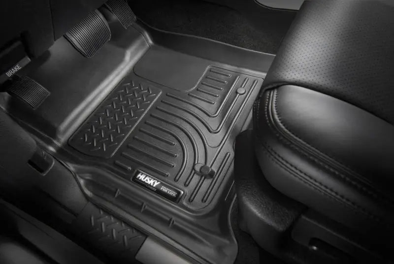 Husky Liners 11-12 Ford Explorer WeatherBeater 3rd Row Black Floor Liners-Husky Liners-HSL19761