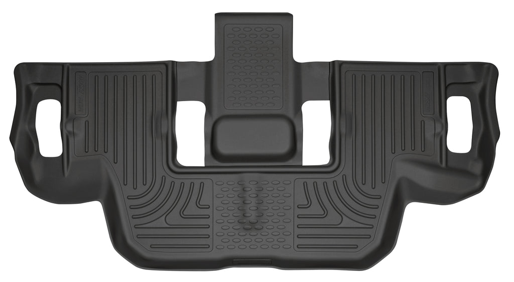 Husky Liners 11-12 Ford Explorer WeatherBeater 3rd Row Black Floor Liners-Husky Liners-HSL19761