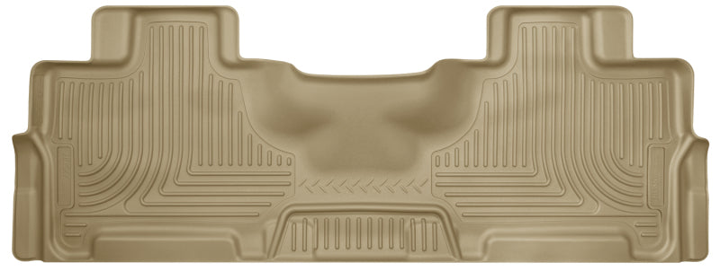 Husky Liners 2015 Ford Expedition/Lincoln Navigator WeatherBeater 2nd Row Tan Floor Liner-Husky Liners-HSL14363