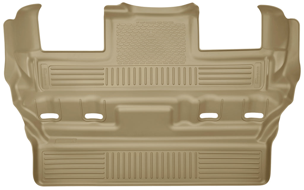 Husky Liners 2015 GM Escalade/Tahoe/Yukon WeatherBeater Tan 3rd Seat (Bucket 2nd) Floor Liner-Husky Liners-HSL19303