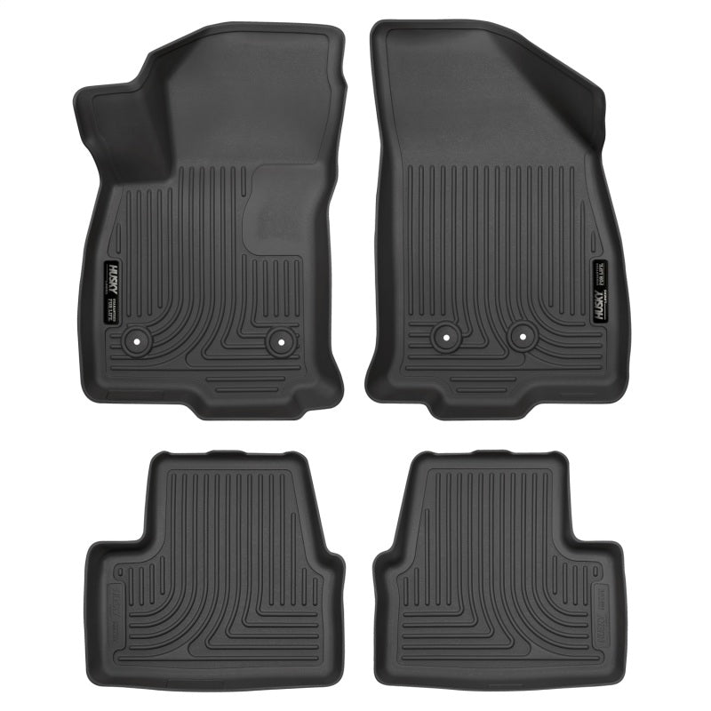 Husky Liners 2016 Chevrolet Volt WeatherBeater Combo Black Floor Liners-Husky Liners-HSL98281