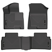 Load image into Gallery viewer, Husky Liners 2022 Hyundai Tucson Excl. Hybrid Weatherbeater Black Front &amp; 2nd Seat Floor Liners-Husky Liners-HSL95781
