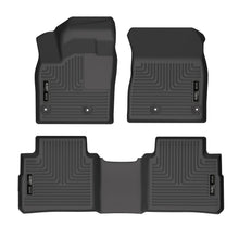 Load image into Gallery viewer, Husky Liners 21-22 Nissan Rogue WeatherBeater Front &amp; 2nd Seat Floor Liners - Black-Husky Liners-HSL95081