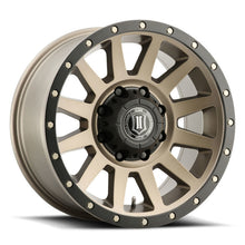 Load image into Gallery viewer, Icon Alloys Compression HD Bronze - 18x9/8x180/12mm/ 5 1/2 in ICON ICO2018908955BR