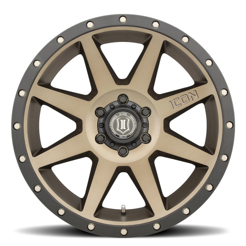 ICON Rebound 20x9 6x5.5 0mm Offset 5in BS Bronze Wheel ICON ICO1820908350BR
