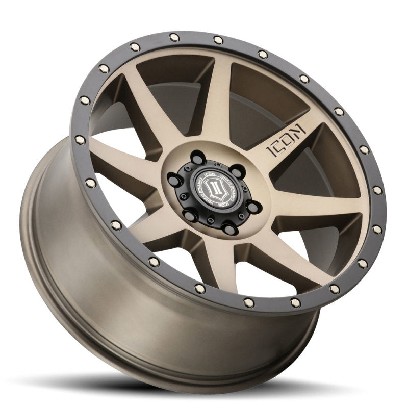 ICON Rebound 20x9 6x5.5 0mm Offset 5in BS Bronze Wheel ICON ICO1820908350BR