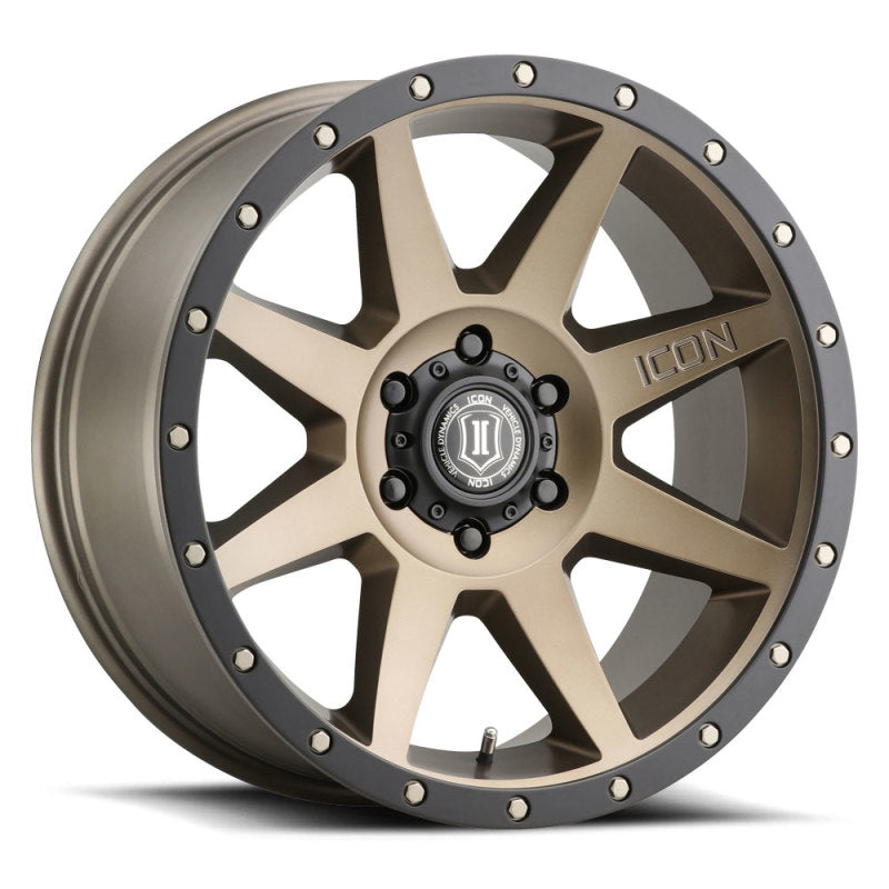 ICON Rebound 20x9 6x5.5 0mm Offset 5in BS Bronze Wheel ICON ICO1820908350BR