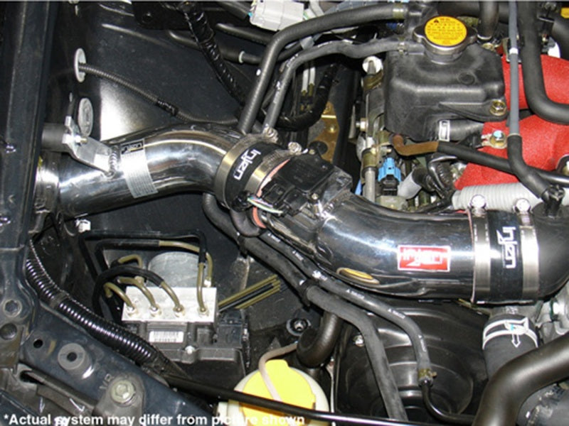 Injen 04-07 STi / 06-07 WRX 2.5L Wrinkle Red Cold Air Intake Injen INJSP1202WR