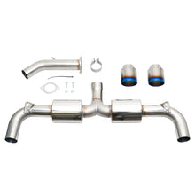 Load image into Gallery viewer, Injen 19-22 Hyundai Veloster N L4 2.0L Turbo Performance SS Axle Back Exhaust System - Burnt Ti Tips Injen INJSES1343ABTT