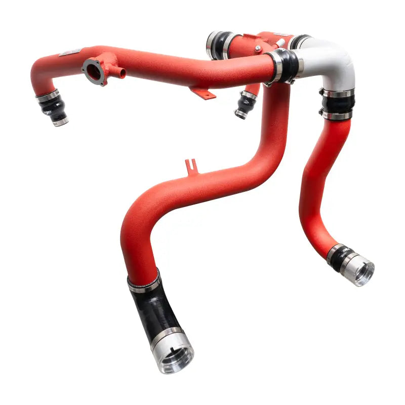Injen 21-23 Ford Bronco 2.7L V6 (TT) EcoBoost SES Intercooler Pipes - Wrinkle Red Injen INJSES9301ICPWR