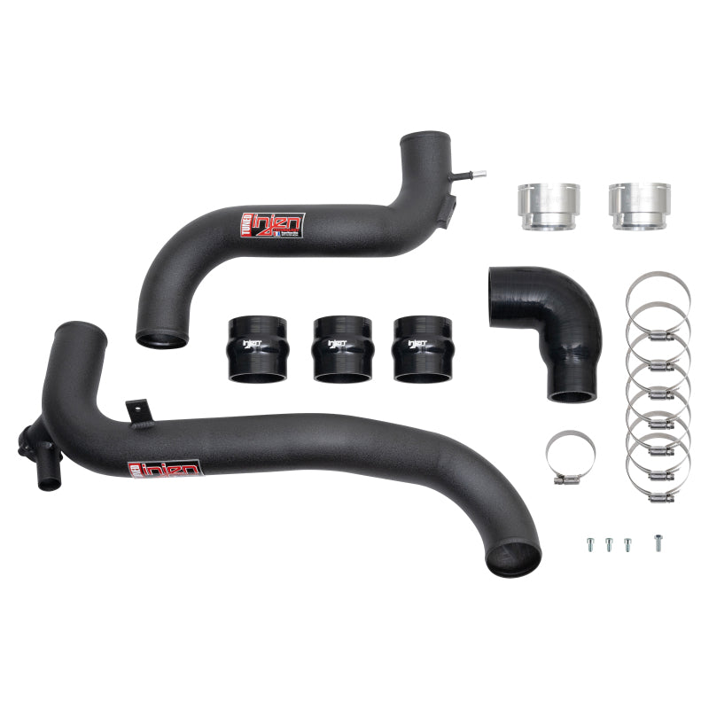 Injen 21-23 Ford Bronco L4-2.3L Turbo EcoBoost SES Intercooler Pipes Wrinkle Black Injen INJSES9300ICPWB