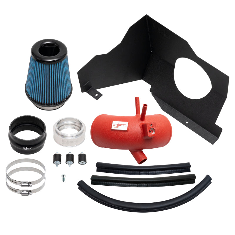 Injen 22-23 Kia Stinger 2.5L Turbo L4 Wrinkle Red Short Ram Tuned Intake System Injen INJSP1352WR