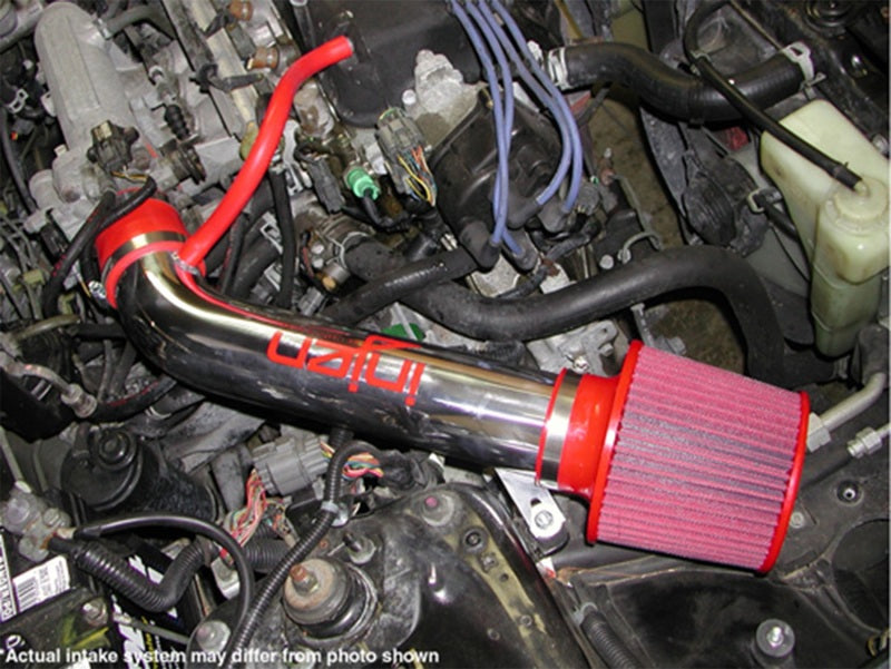 Injen 92-95 Honda Civic Si/DX/EX/LX L4 1.5L Black IS Short Ram Cold Air Intake Injen INJIS1520BLK