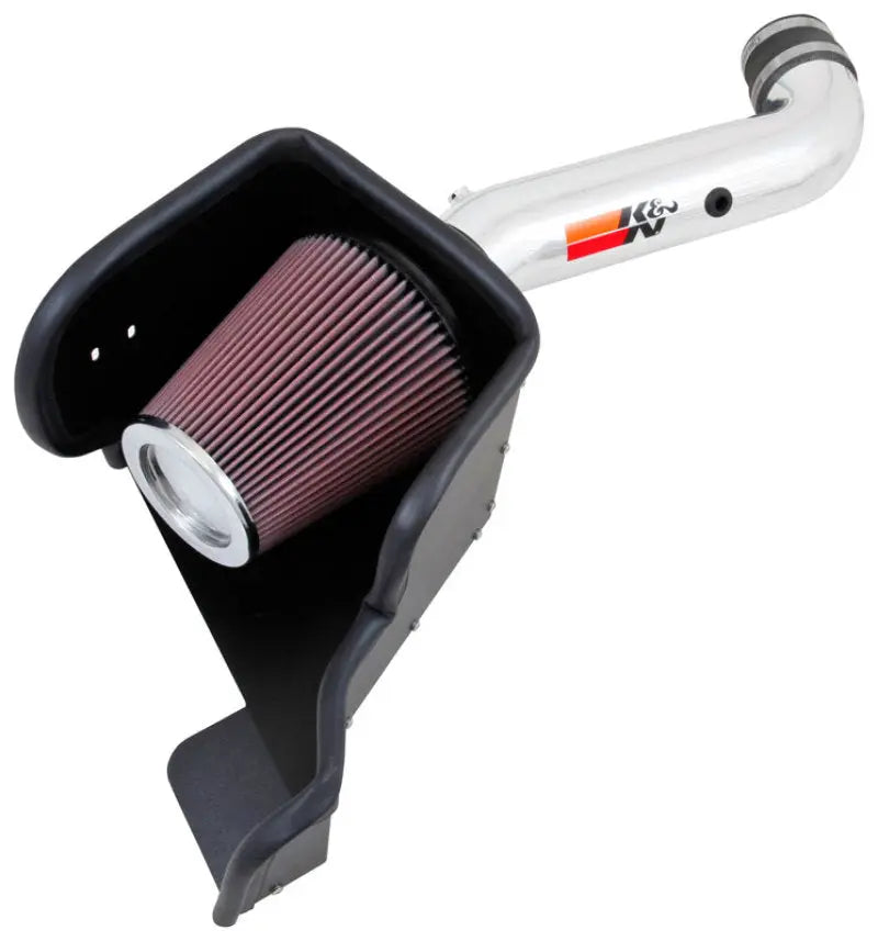 K&N 2013 Dodge Ram 1500 V8-4.7L High Flow Performance Air Intake Kit - K&N Engineering KNN77-1571KP